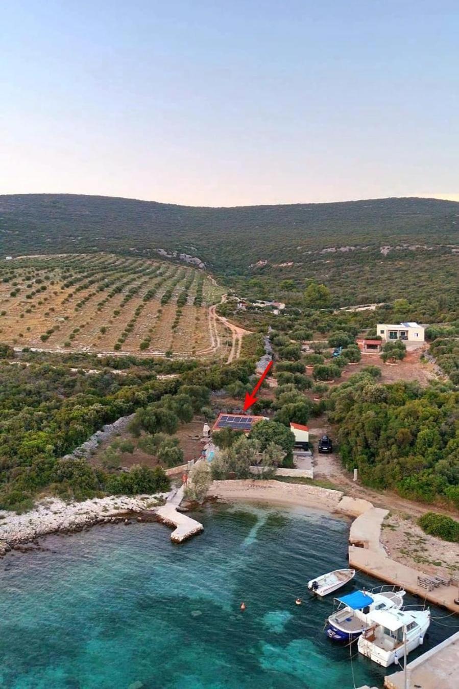 Secluded Fisherman'S Cottage Cove Zuborovica, Pasman - 321 Mrljane Bagian luar foto